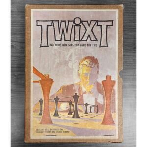 Vintage Twixt Board Game 1962 Edition 3M Bookshelf Games (Read Condition)